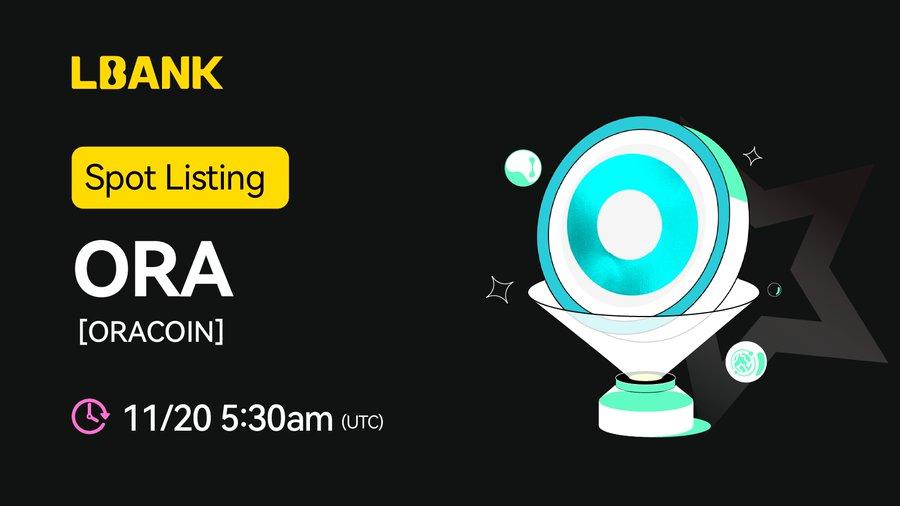 LBank niêm yết toàn cầu đầu tiên ORA (ORA)