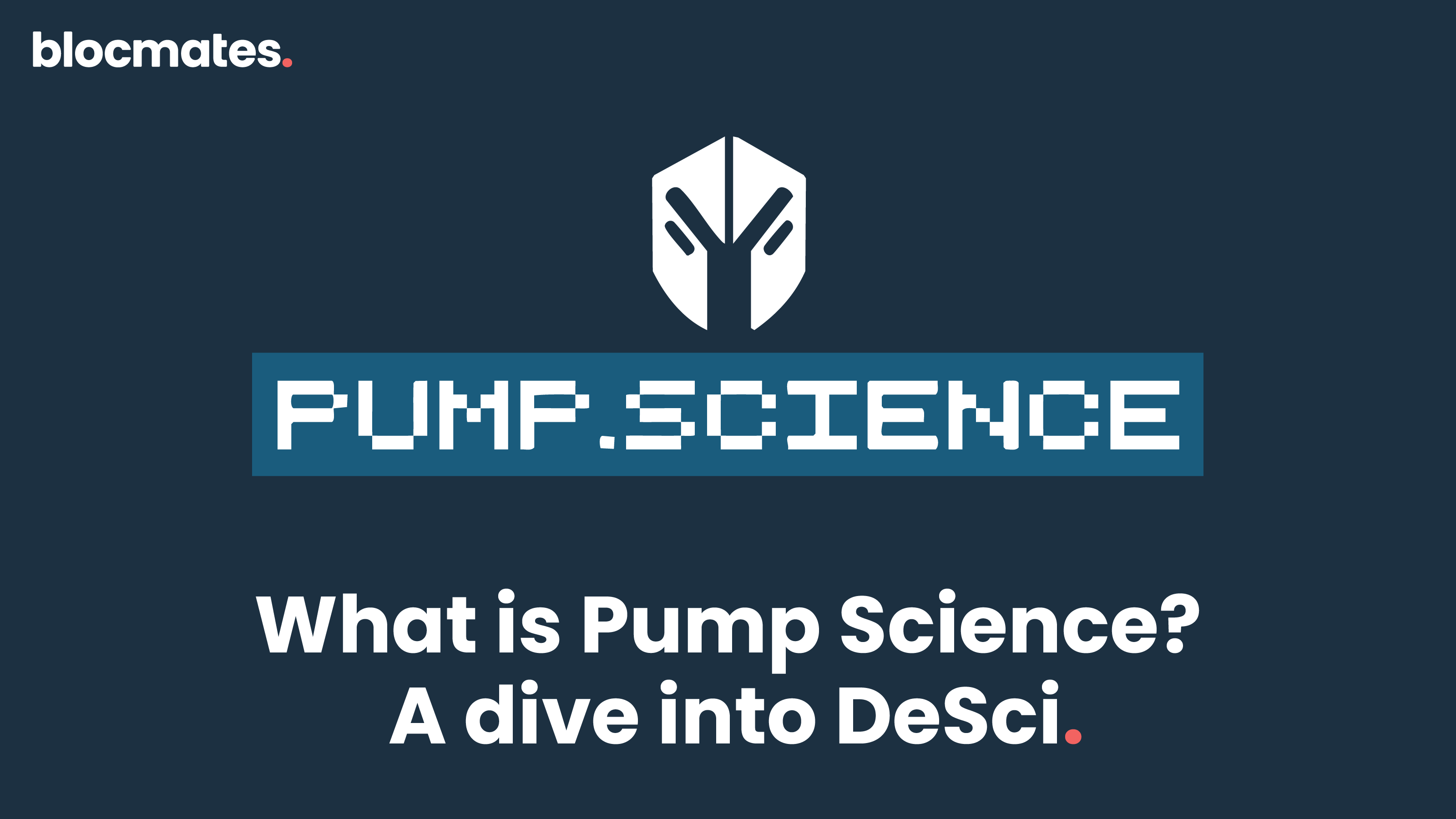 DeSci の流行を捉え、Pump.Science の使用方法を段階的に説明します。