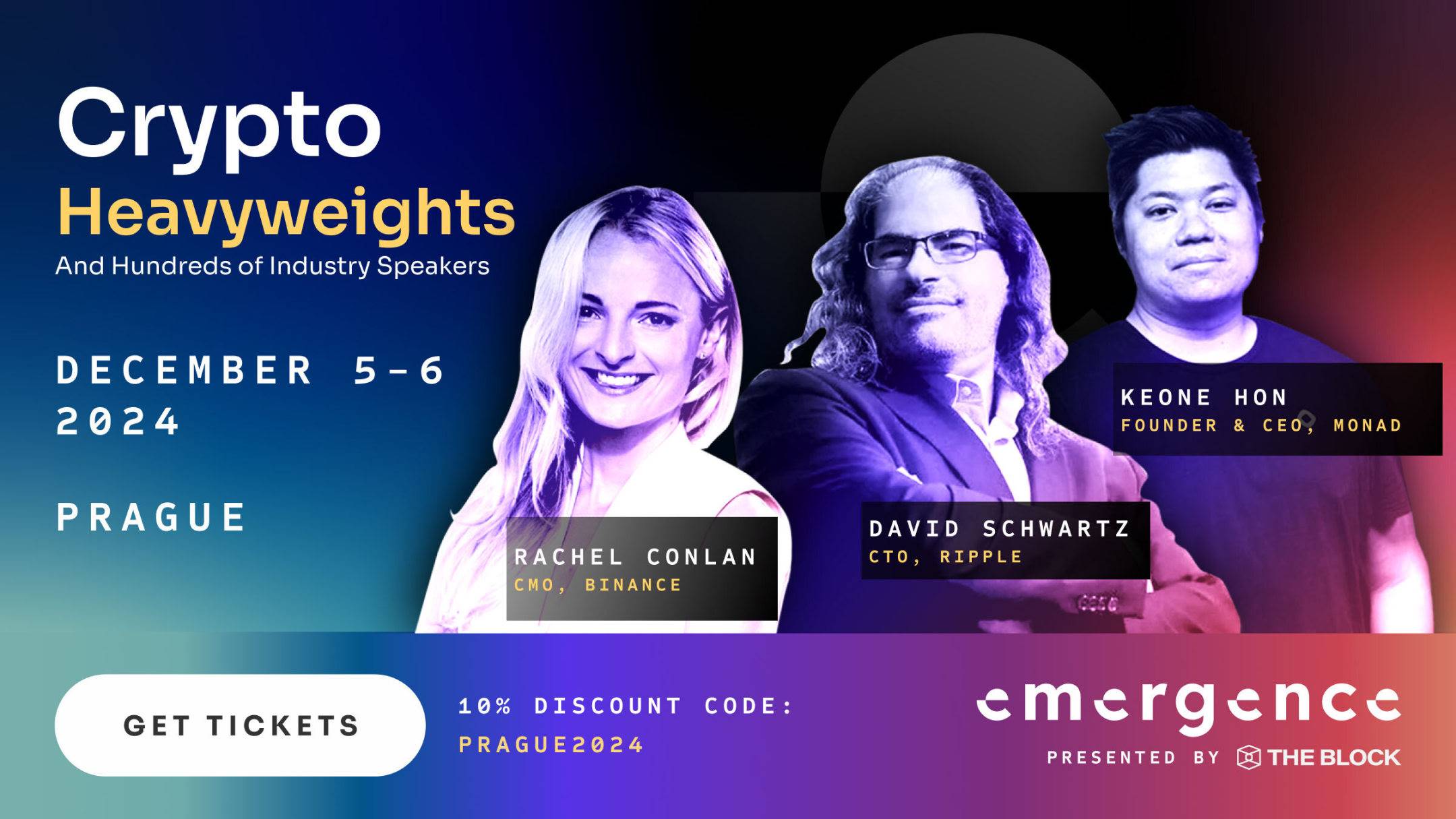 Industry Leaders Converge in Prague—The Block Announces Final Agenda for Emergence Conference