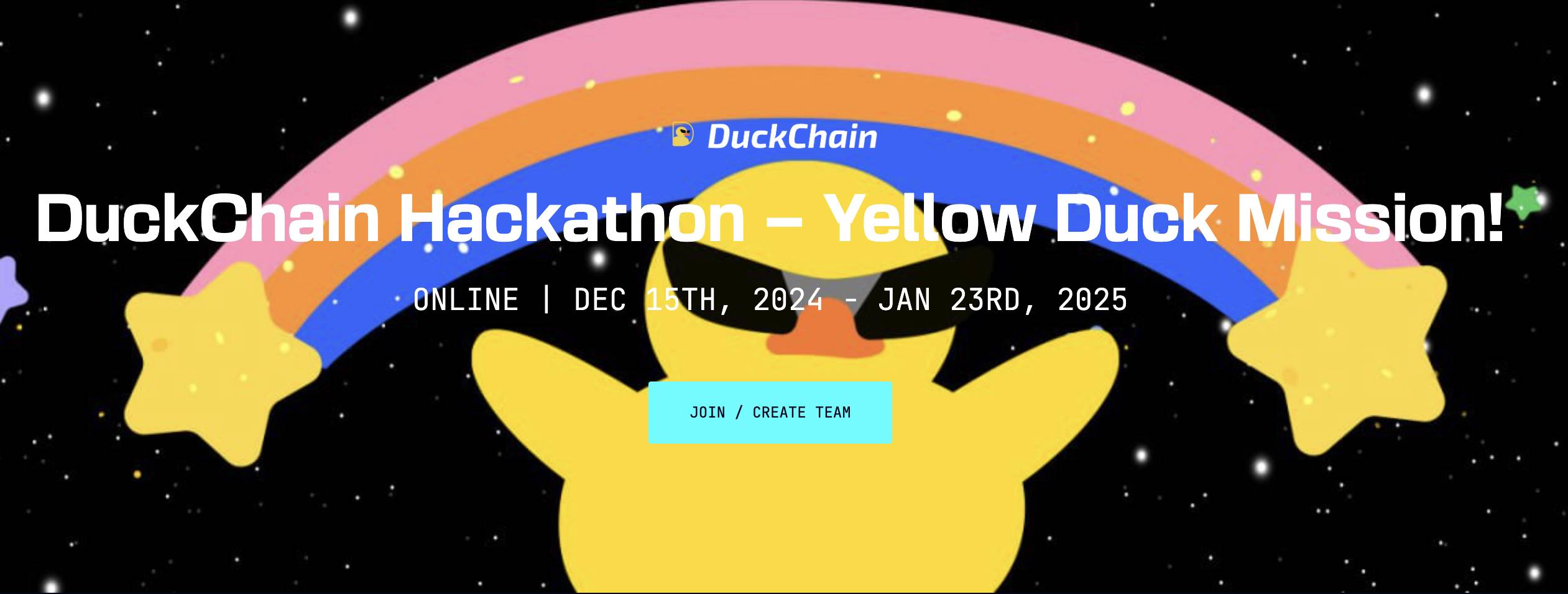 DuckChain Hackathon：Yellow Duck Mission 深潮TechFlow