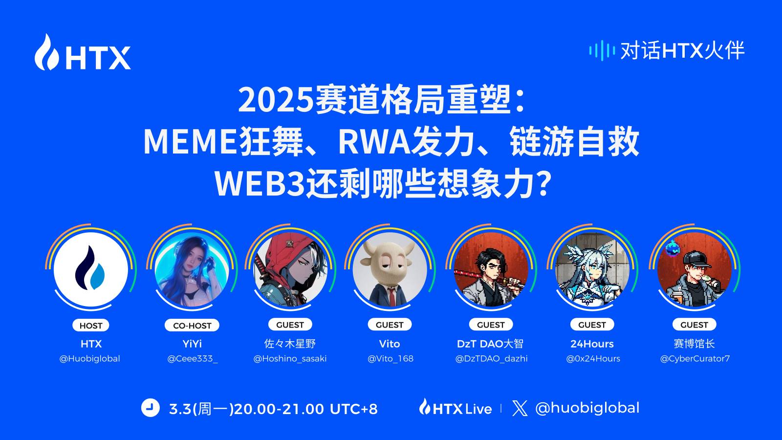 対話HTX火伴:GameFiからMemeへ、2025年暗号市場の変革と投資機会