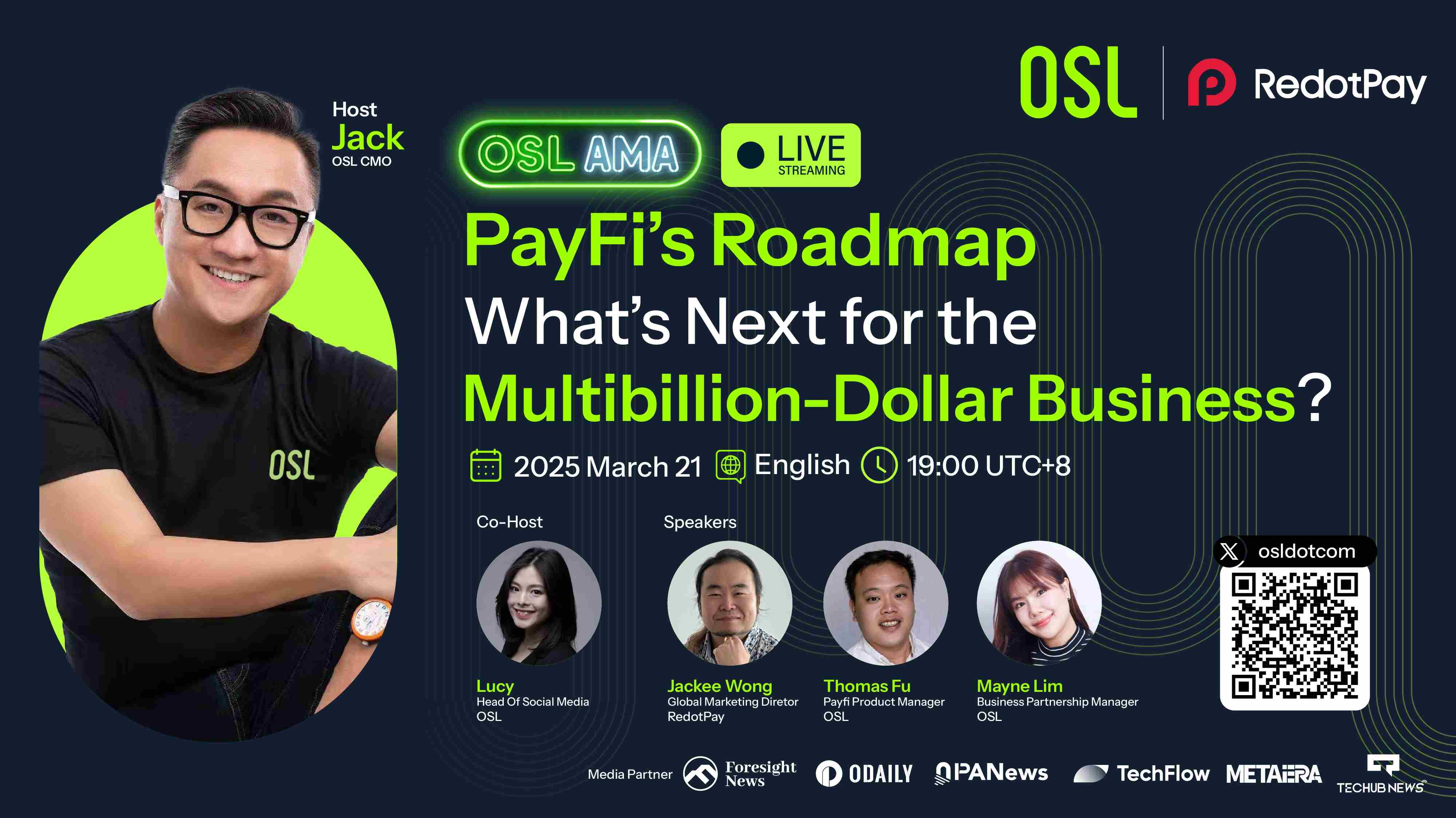 OSL AMA #9 : La feuille de route de PayFi