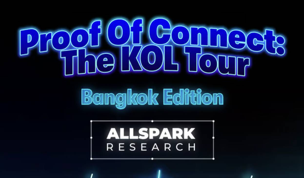 タイのKOLオフライン交流会:Proof of Connect KOLツアー
