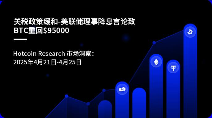 Tariff Policy Eases as Fed Governor's Rate Cut Comments Send BTC Back to $95,000 | Hotcoin Research Market Insights