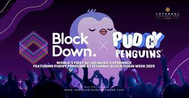 BlockDown Festival launches world’s first AI-driven music experience, featuring Pudgy Penguins