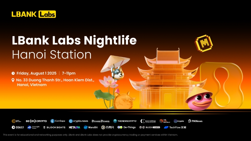 LBank Labs Nightlife:ハノイ駅