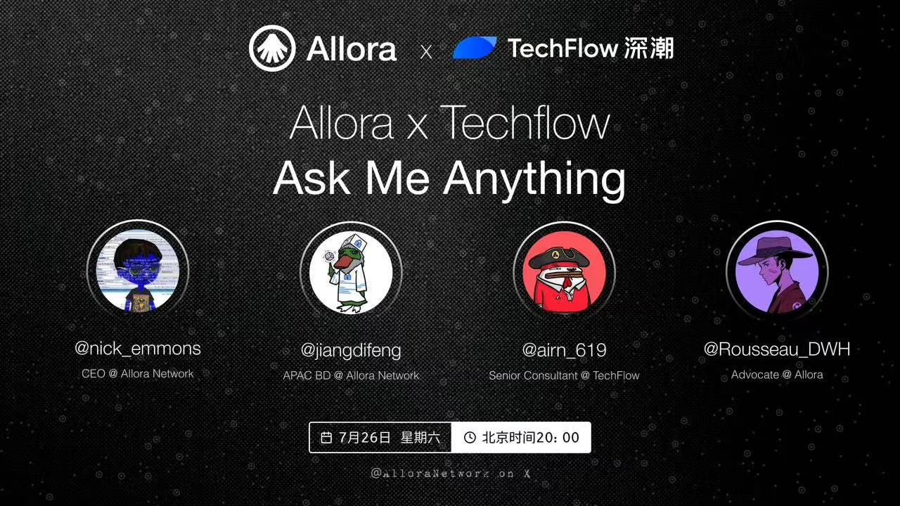 Allora x TechFlow "Ask Me Anything"
