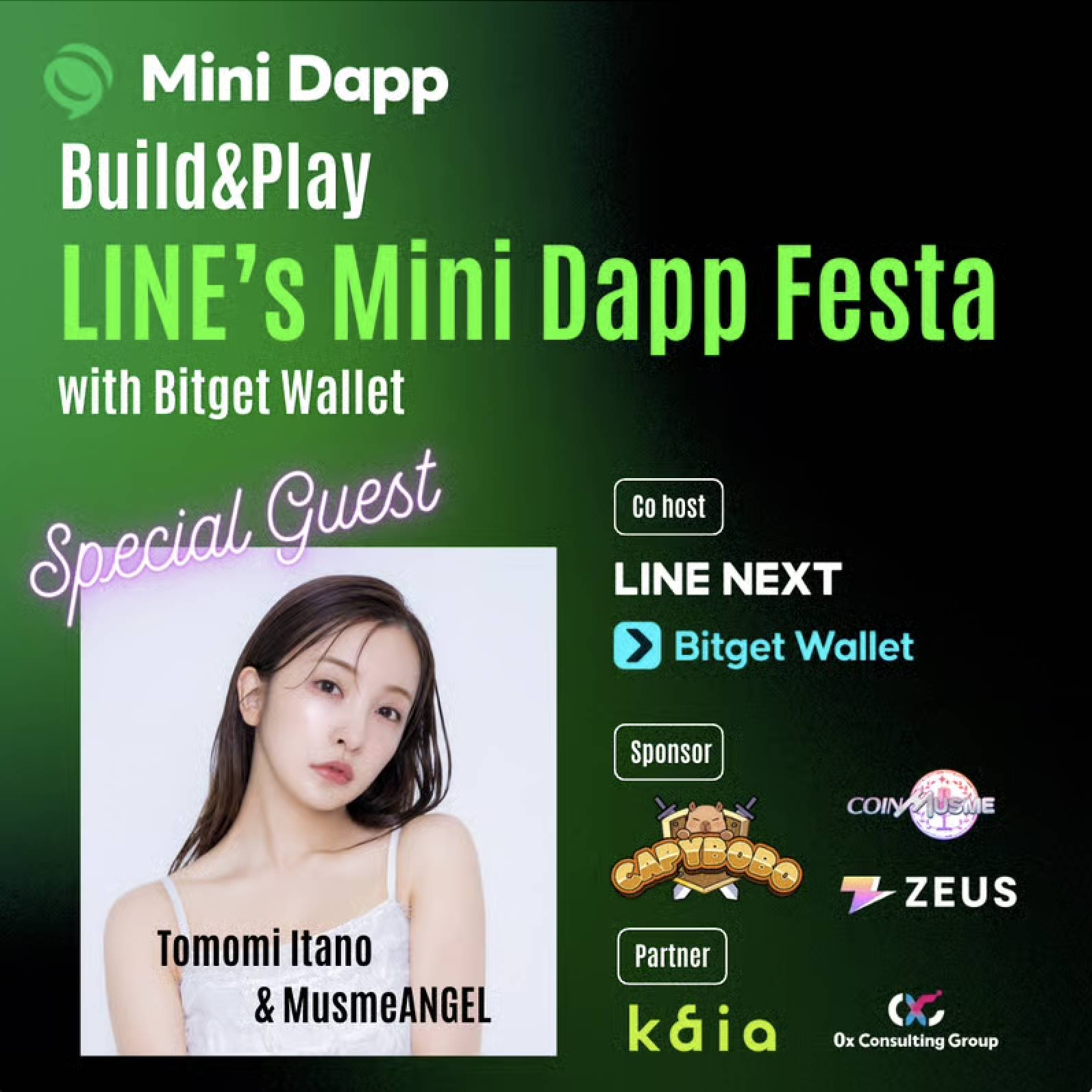 Build & Play: LINE’s Mini Dapp Festa with Bitget Wallet