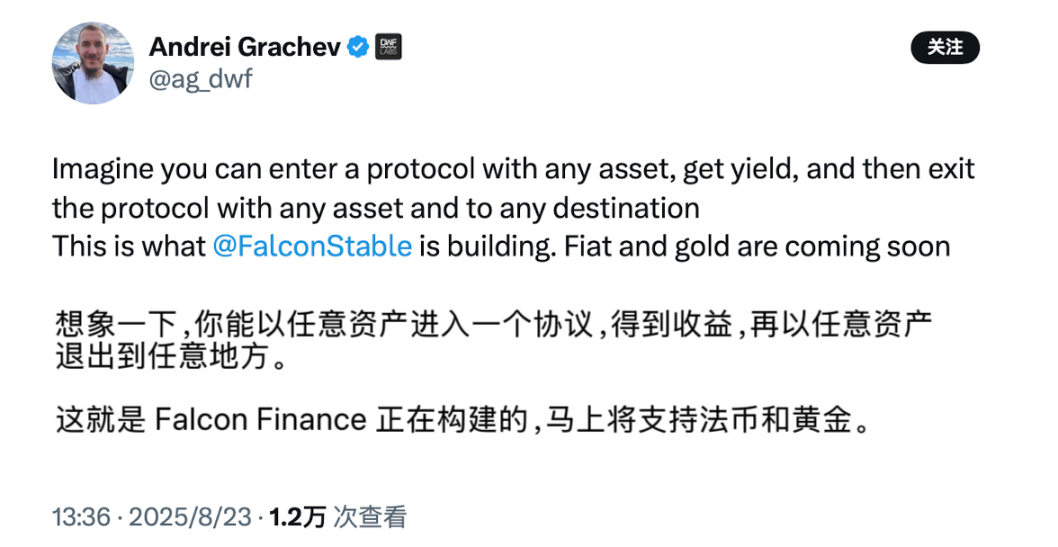 除获 WLFI 1000 万美元投资外，Falcon 有何与众不同之处？