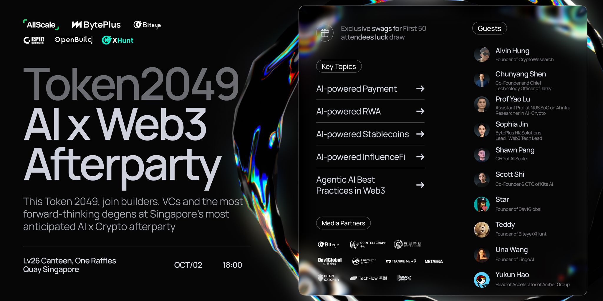 Token2049 AI x Web3 Aftershow