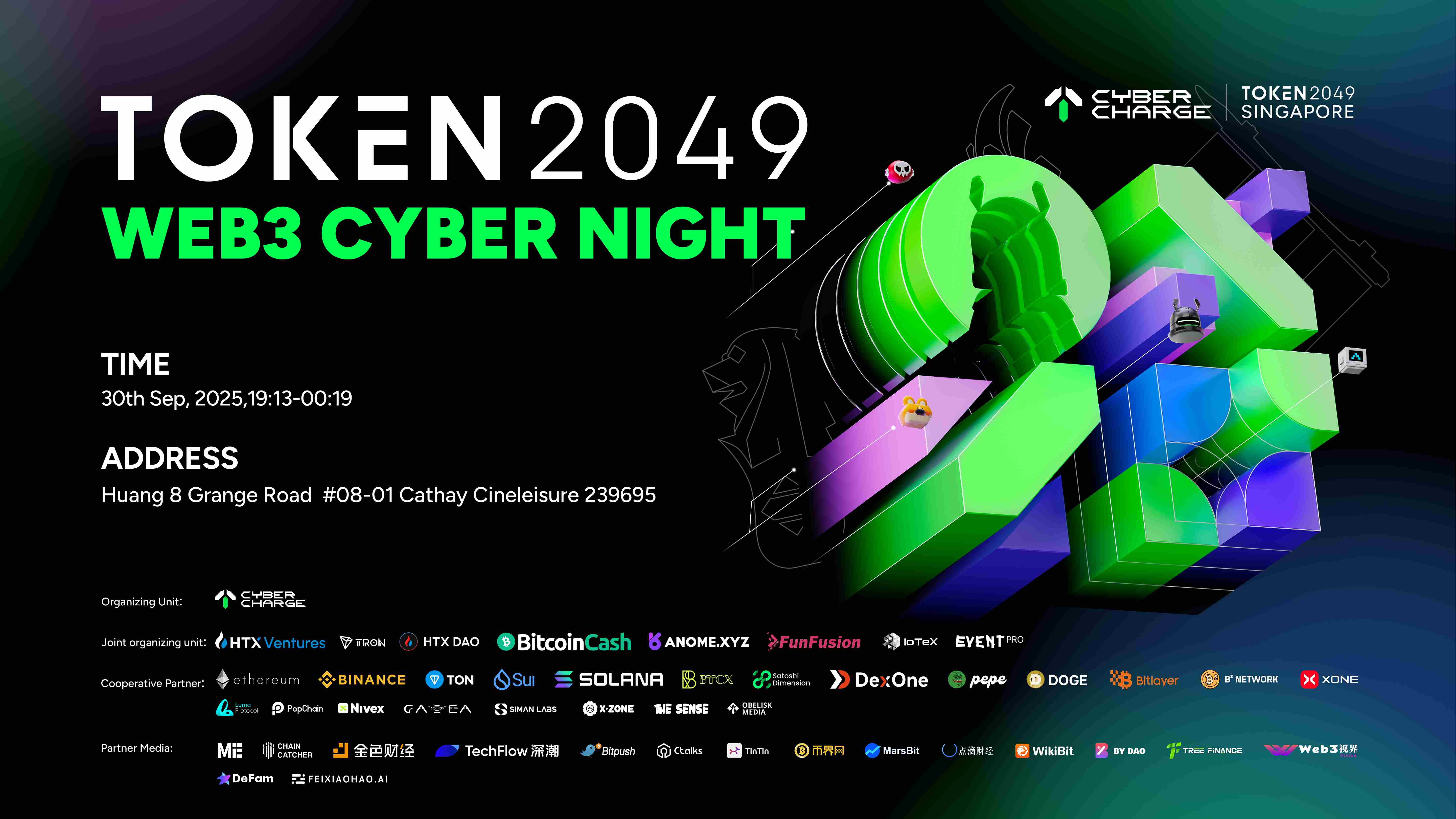 CyberCharge - Soirée cyber Web3