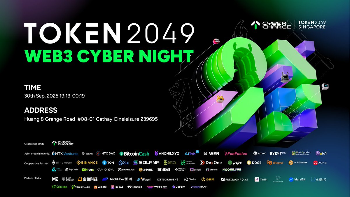 TOKEN 2049 WEB3 CYBER NIGHT