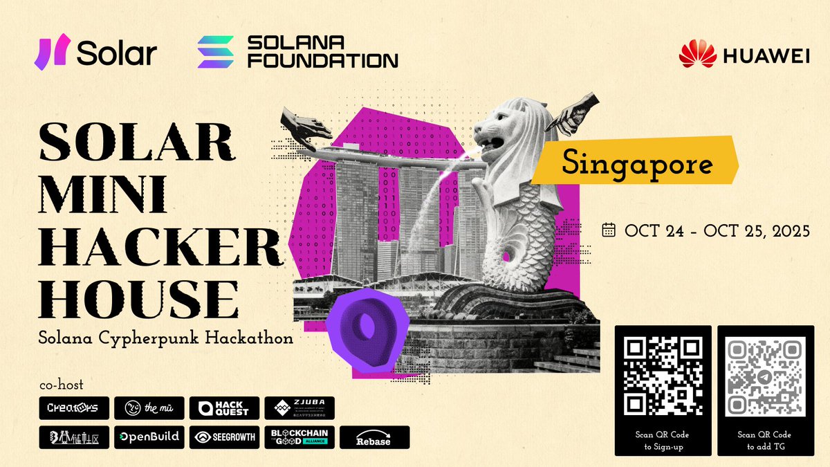 Solar Mini Hacker House x SeeGrowth · 新加坡站