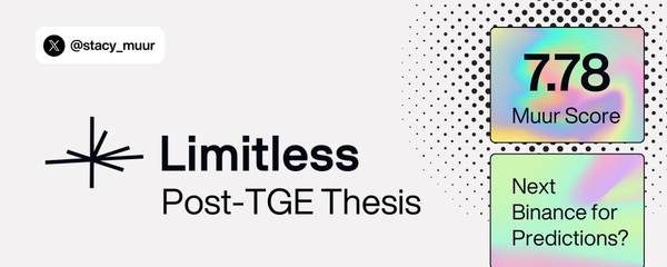 取引額は5.15億を突破、Limitlessは予測市場の「トッププレーヤー」になれるか?
