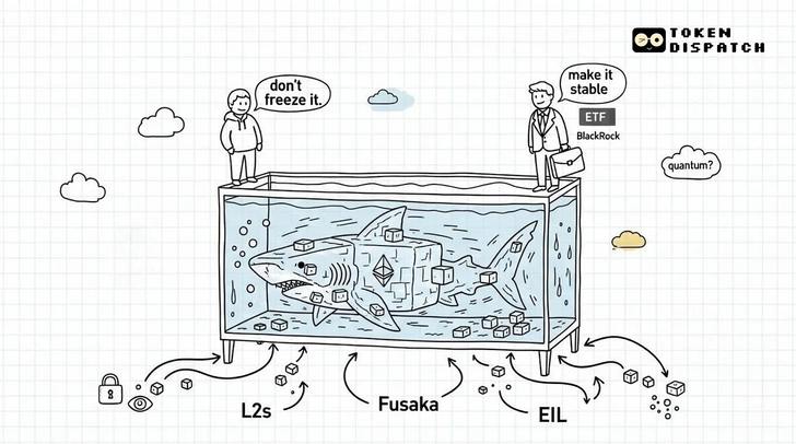 Ethereum: A "frozen bone shark" that longs for stillness but must keep running
