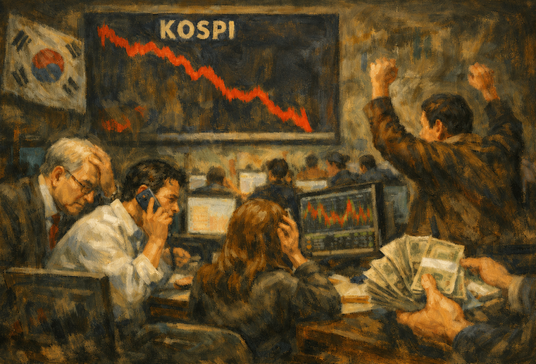 La chute brutale de la bourse coréenne dissuade-t-elle les investisseurs particuliers ? Le volume d'échanges d'Upbit explose de 436 % en une journée, les capitaux accélèrent leur retour vers le marché crypto