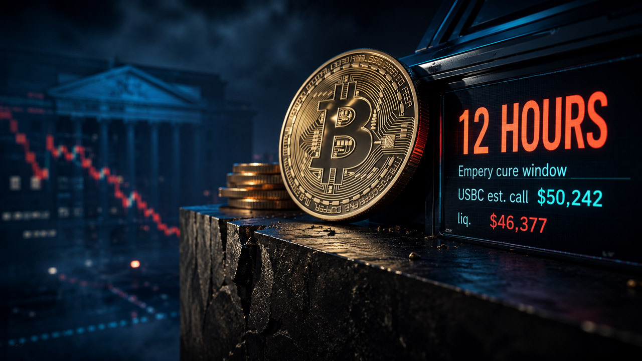 Đếm ngược thanh lý tài sản thế chấp kho bạc Bitcoin: Một số khoản vay chỉ cho 12 giờ để cứu vãn