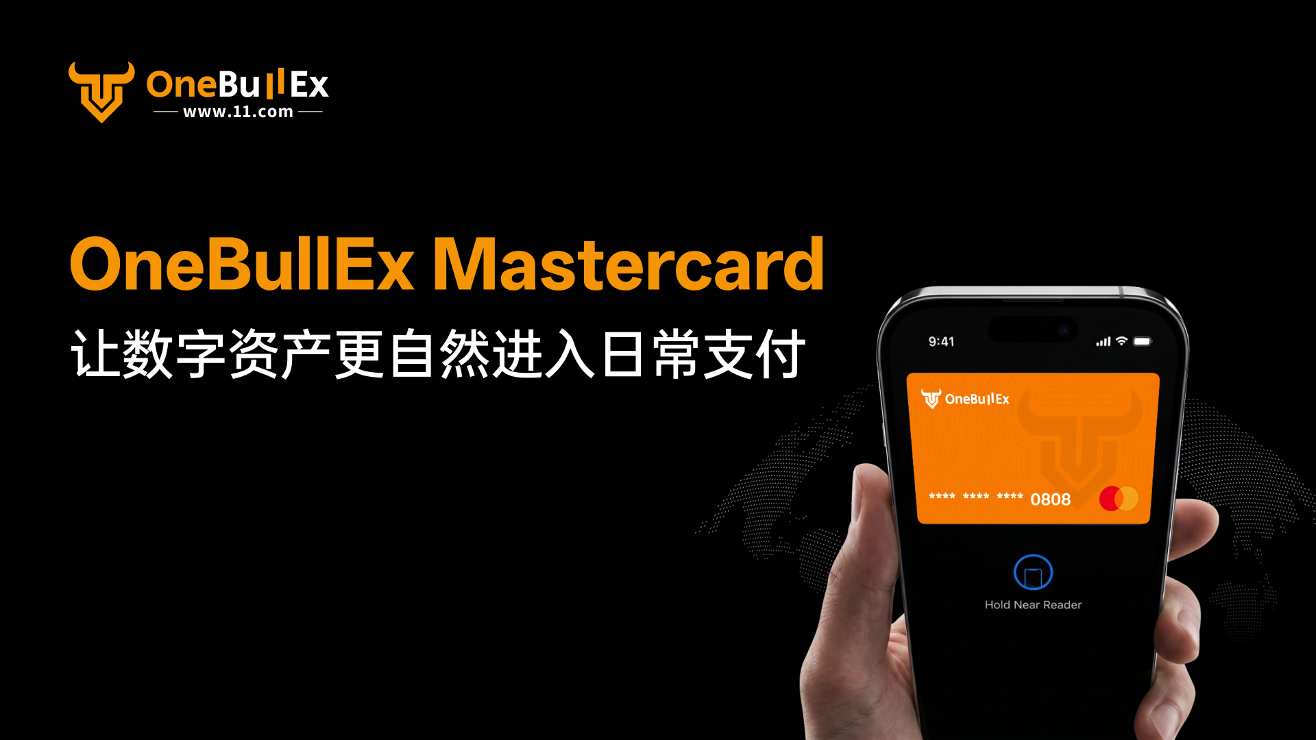 OneBullEx Mastercard Enables Digital Assets to Enter Everyday Payments More Naturally